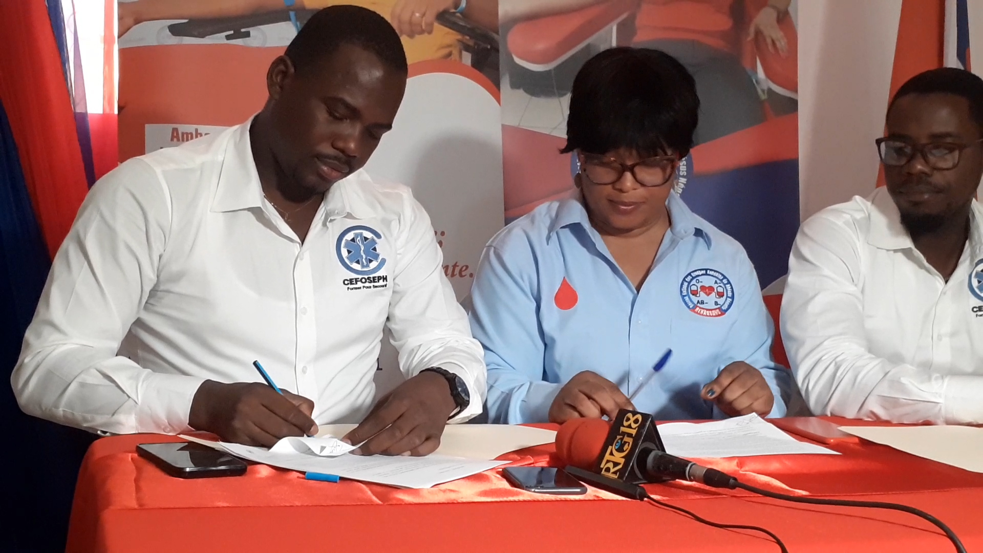 Signature d’un protocole d’accord entre le RENAGSANG et CEFOSEPH